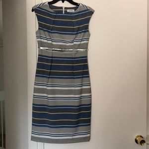 Horizontal striped dress, worn once